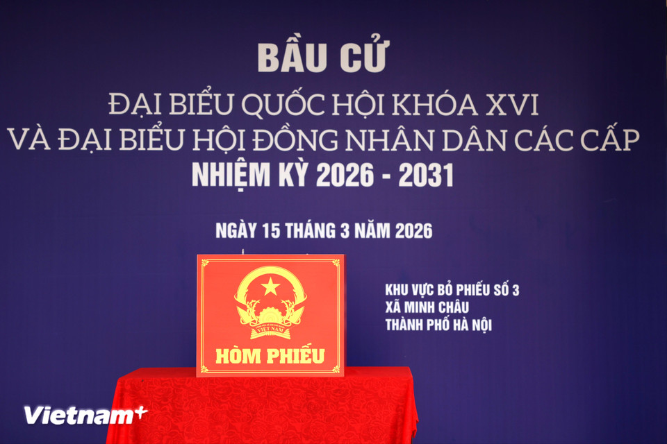 Ngày 15/3, người dân xã đảo Minh Châu sẽ hòa trong niềm vui cùng cả nước đi bỏ phiếu bầu chọn Đại biểu Quốc hội khóa XVI và đại biểu Hội đồng Nhân dân các cấp nhiệm kỳ 2026-2031. (Ảnh: Minh Anh/Vietnam+)