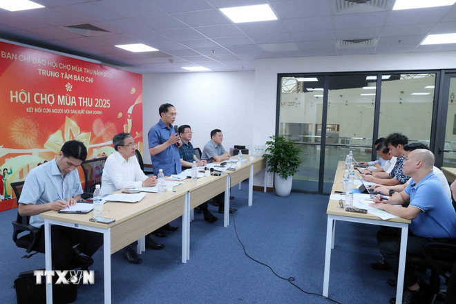 Gấp rút hoàn thiện, đảm bảo tiến độ Hội chợ mùa Thu 2025 ảnh 2