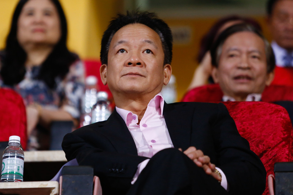 Đây là trận đấu rất quan trọng với đội bóng thủ đô. Tận dụng cơ hội Quảng Nam phải nghỉ đá vì bão, Hà Nội FC có thể đòi lại ngôi đầu bảng. (Ảnh: Minh Chiến/Vietnam+)