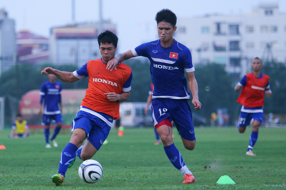 Trước các đối thủ to cao, Phượng cũng đã cho thấy những sự tiến bộ nhất định. (Ảnh: Minh Chiến/Vietnam+)