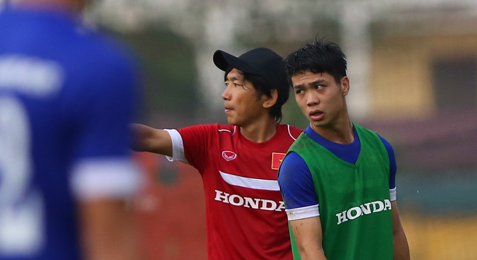 So với các cầu thủ Hoàng Anh Gia Lai khác, Công Phượng đang có những bước tiến vững chắc trong sự nghiệp. (Ảnh: Lê Hải/Vietnam+)