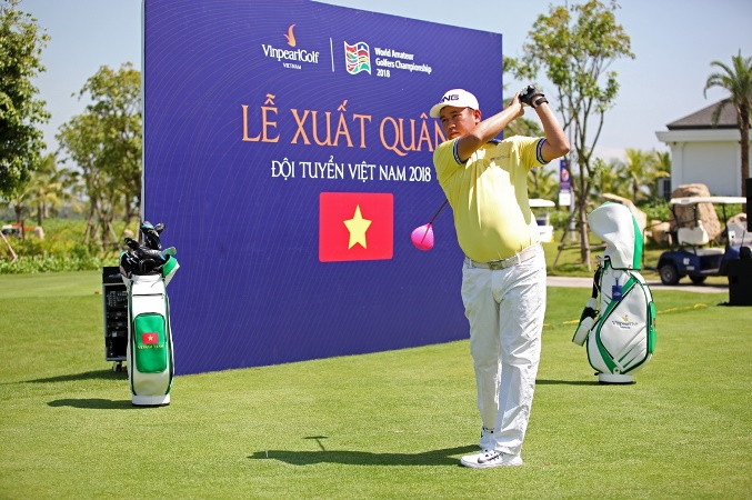 Gôn thủ Hoàng Quân sẽ thi đấu tại bảng A và là thành viên có kinh nghiệm kỳ cựu nhất của đội tuyển tại vòng Chung kết WAGC 2018. 