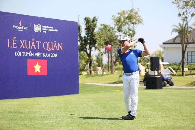 Gôn thủ Nguyễn Quốc Hùng – Trưởng bộ môn Golf Tổng cục Thể dục thể thao nhận trọng trách đội trưởng đội tuyển golf Việt Nam. 