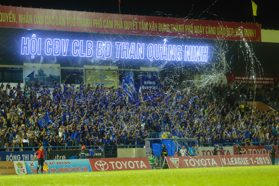 Đây là màn trình diễn mà người hâm mộ Cẩm Phả đã chờ rất lâu. (Ảnh: Minh Chiến/Vietnam+)