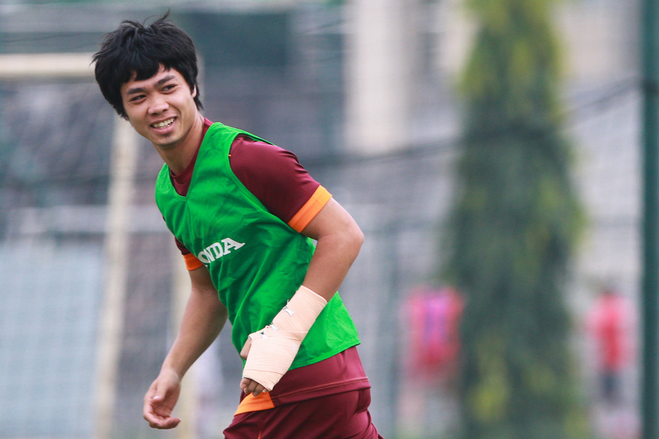 Sau những gì đã thể hiện, Phượng gần như chắc chắn chiếm một suất trên hàng công U23 Việt Nam. (Ảnh: Đỗ Đen/Vietnam+)