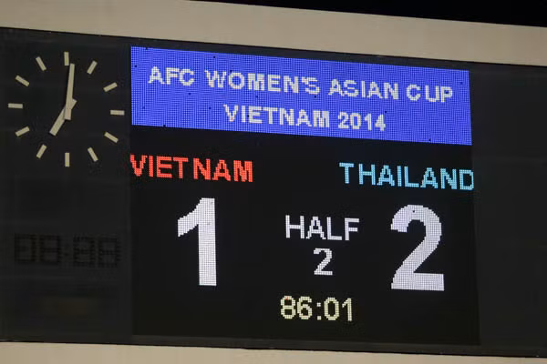 Thất bại ám ảnh này đồng nghĩa với việc World Cup một lần nữa chỉ là giấc mơ. (Ảnh: Minh Chiến/Vietnam+)