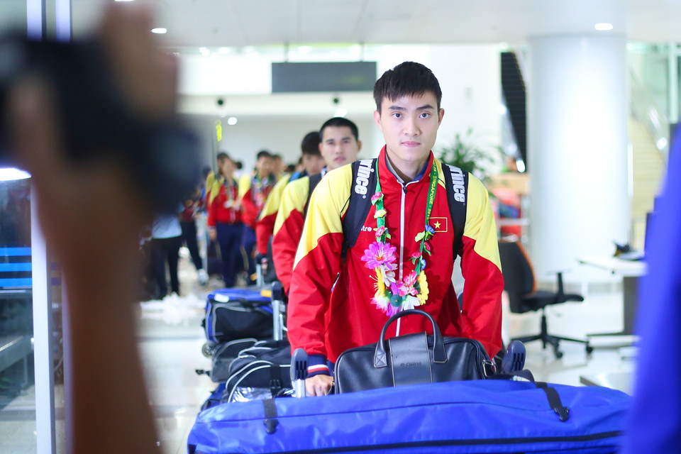 Vũ Thành An là một trong những người thi đấu ấn tượng hơn cả. (Ảnh: Minh Chiến/Vietnam+)