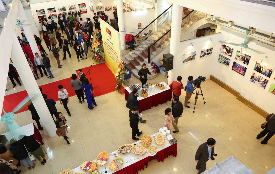 Toàn cảnh triển lãm. (Ảnh: TTXVN)