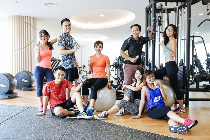 Phòng tập giúp nhân viên Vinamilk rèn luyện sức khỏe sau giờ làm việc. (Ảnh: Việt Tâm)