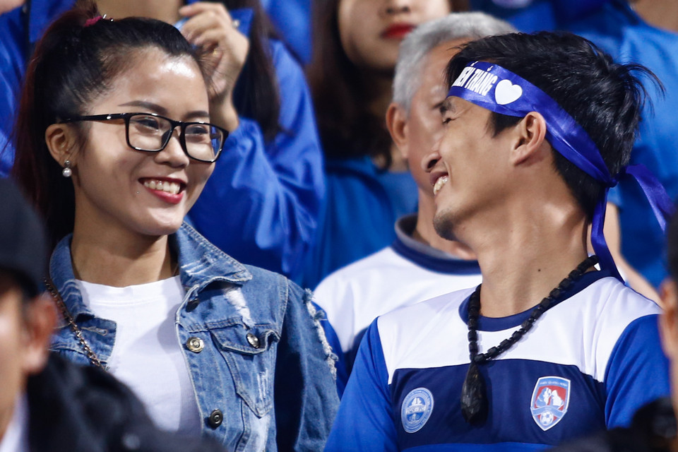 Anh chàng dường như được yêu quý bởi sự chân thành, không màu mè và từng được một số đơn vị báo chí mời tham gia các chương trình. (Ảnh: Minh Chiến/Vietnam+)