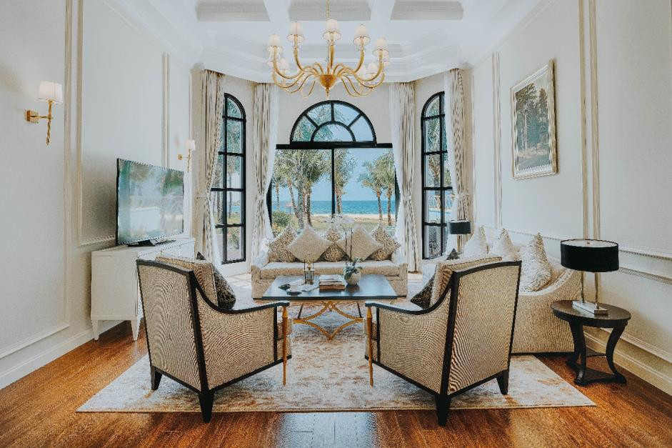 Không gian villa sang trọng tại Vinpearl Discovery. (Ảnh: CTV)