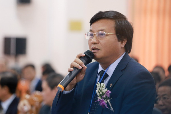 Ông Lê Văn Thành bất ngờ xin rút khỏi danh sách ứng cử chức phó chủ tịch tài chính. (Ảnh: Minh Chiến/Vietnam+)