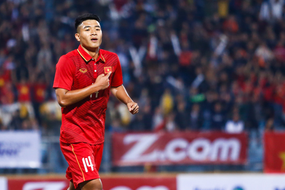 Dù sau đó, U23 Việt Nam thua thêm một bàn và nhận thất bại 2-3 chung cuộc, màn trình diễn của các cầu thủ vẫn xứng đáng nhận những lời khen. (Ảnh: Minh Chiến/Vietnam+)