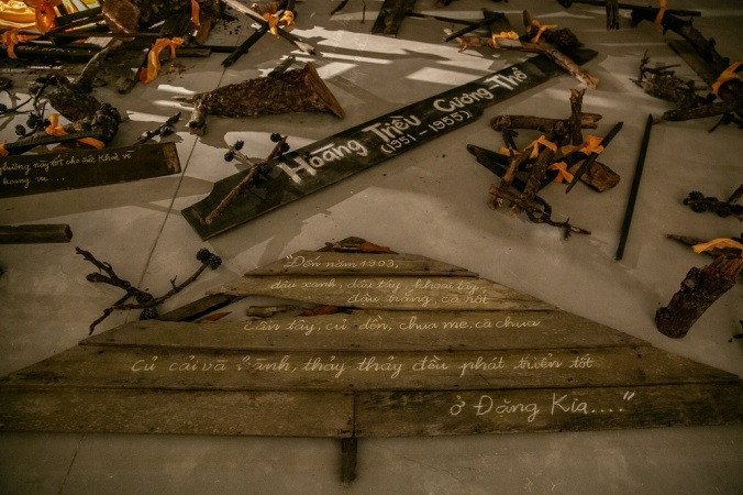 Những góc khác nhau của một tác phẩm (Ảnh: PV)