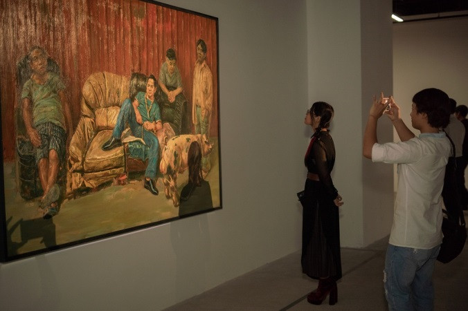 Khán giả thích thú với các tác phẩm tại Tỏa 2 