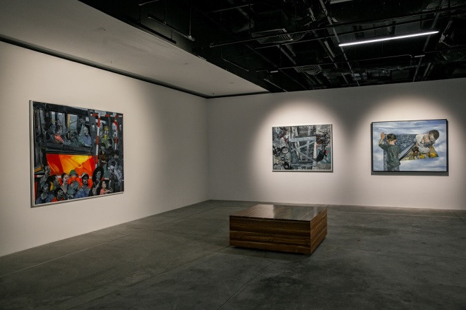 Không gian của Tranh tại Tỏa 2 (Ảnh: PV)