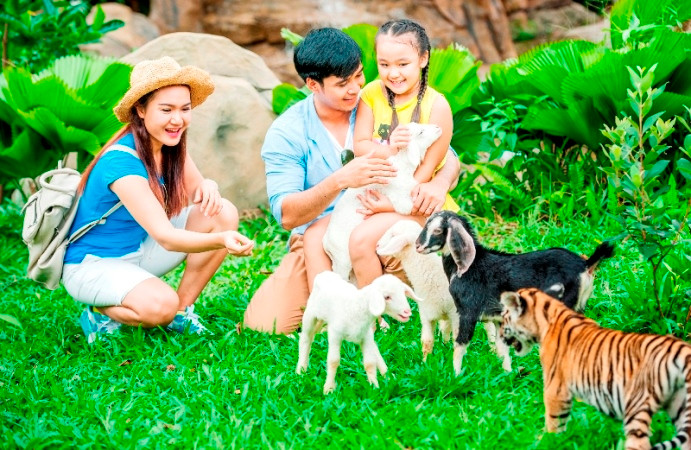 Vườn thú mở Safari chỉ có tại Vinpearl Phú Quốc. (Nguồn: Vingroup)