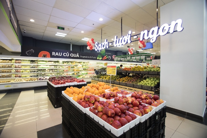 Không gian mua sắm của VinMart mới mang phong cách hiện đại và tiện lợi hơn cho khách hàng. (Ảnh: CTV)