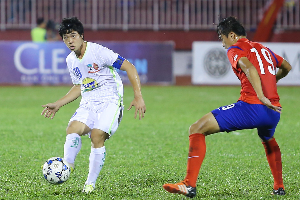 ...hay những đường kiến tạo cho đồng đội. (Ảnh: Minh Chiến/Vietnam+)