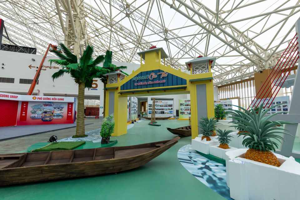 Sông nước và miệt vườn Cần Thơ. (Ảnh: PV/Vietnam+)