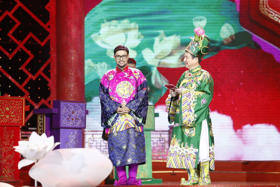 Bên cạnh phê bình, Ngọc Hoàng cũng khẳng định những nỗ lực đáng khen ngợi của các Táo trong suốt năm qua ở mọi ngành nghề, lĩnh vực đã vượt qua khó khăn, thách thức để Thiên đình phát triển, ổn định. (Ảnh: CTV/Vietnam+)