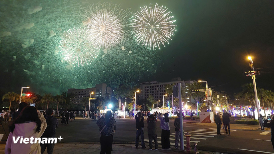 Gia Nghĩa nằm ở phía Tây Nam Đài Loan (Trung Quốc), nổi tiếng với cảnh quan thiên nhiên tuyệt đẹp vùng núi A Lý Sơn và những công trình kiến trúc độc đáo. (Ảnh: Minh Thu/Vietnam+)