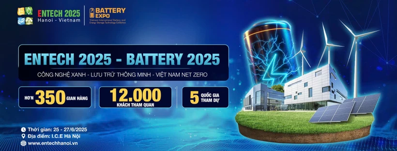 Các giải pháp bảo vệ không khí và nguồn nước được quan tâm tại ENTECH HANOI 2025