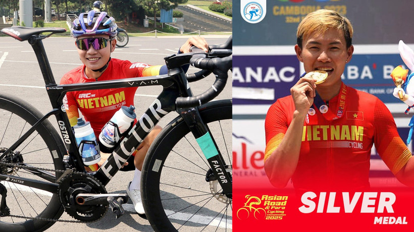 Các cua-rơ Việt Nam khiến cả châu Á phải thán phục sau vụ cháy xe gây sốc