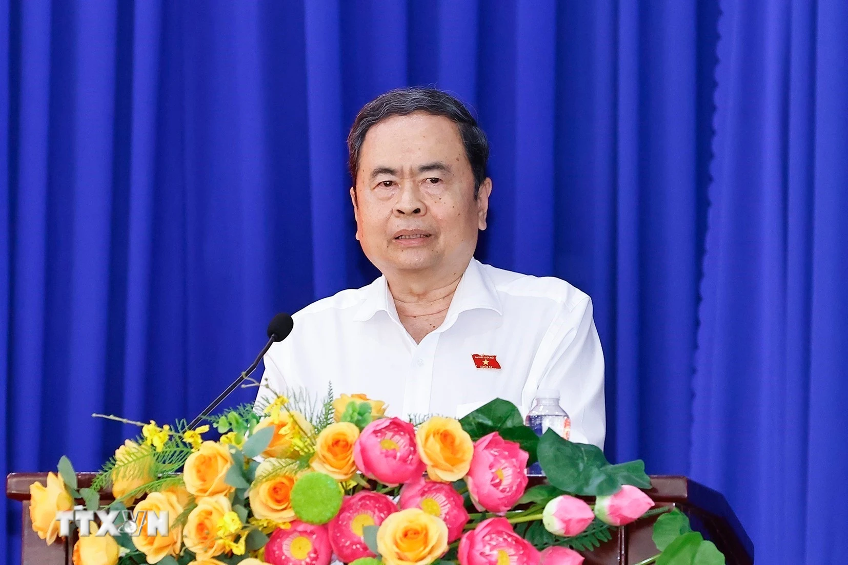 Chủ tịch Quốc hội dự hội nghị tiếp xúc cử tri với người ứng cử đại biểu Quốc hội