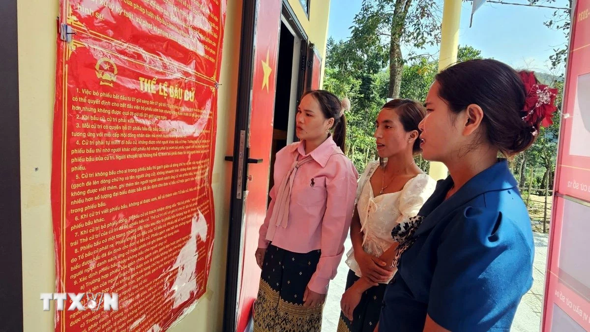Đồng bào Bru - Vân Kiều tại Quảng Trị chuẩn bị bầu cử sớm