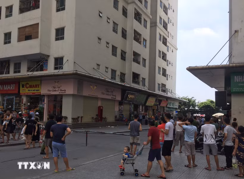 Chung cư HH Linh Đàm. (Nguồn: TTXVN)