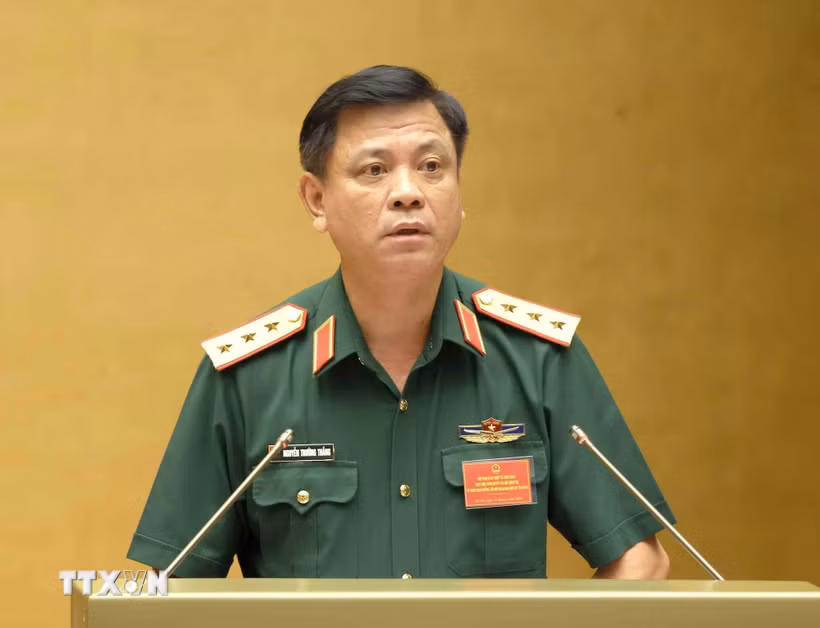 Thượng tướng Nguyễn Trường Thắng, Ủy viên Trung ương Đảng, Ủy viên Thường vụ Quân ủy Trung ương, Thứ trưởng Bộ Quốc phòng. (Ảnh: Phương Hoa/TTXVN)