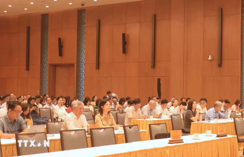 Các đại biểu tham dự Hội nghị. (Ảnh: Chu Thanh Vân/TTXVN)