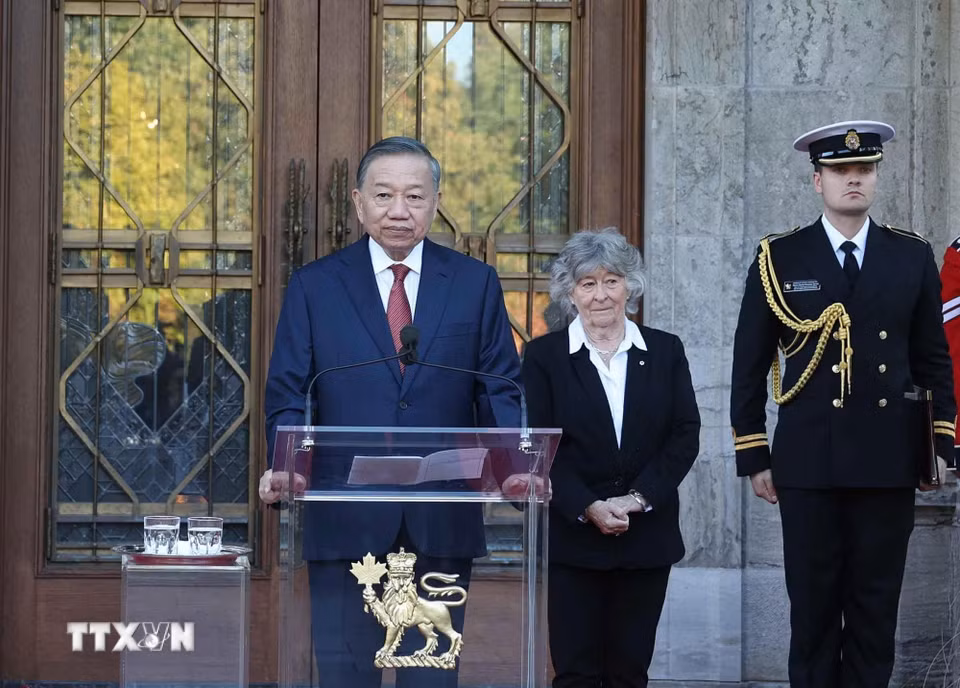 Lễ đón Tổng Bí thư, Chủ tịch nước Tô Lâm thăm cấp Nhà nước tới Canada- Ảnh 42. Lễ đón Tổng Bí thư, Chủ tịch nước Tô Lâm thăm cấp Nhà nước tới Canada- Ảnh 42.
