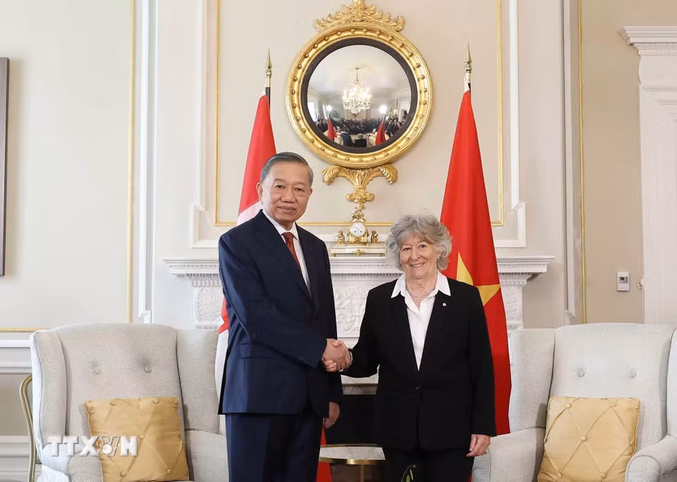 Lễ đón Tổng Bí thư, Chủ tịch nước Tô Lâm thăm cấp Nhà nước tới Canada- Ảnh 32. Lễ đón Tổng Bí thư, Chủ tịch nước Tô Lâm thăm cấp Nhà nước tới Canada- Ảnh 32.