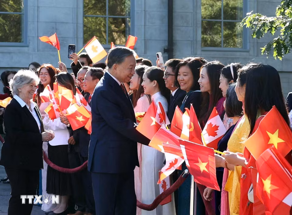 Lễ đón Tổng Bí thư, Chủ tịch nước Tô Lâm thăm cấp Nhà nước tới Canada- Ảnh 29. Lễ đón Tổng Bí thư, Chủ tịch nước Tô Lâm thăm cấp Nhà nước tới Canada- Ảnh 29.