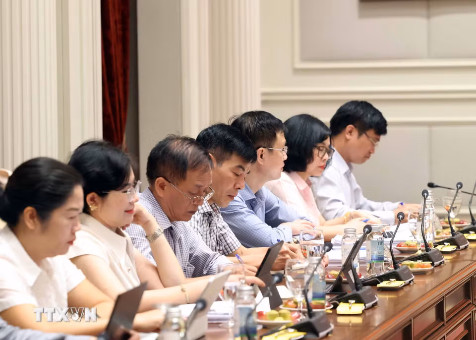 Các đại biểu tham dự phiên họp. (Ảnh: Thống Nhất/TTXVN)