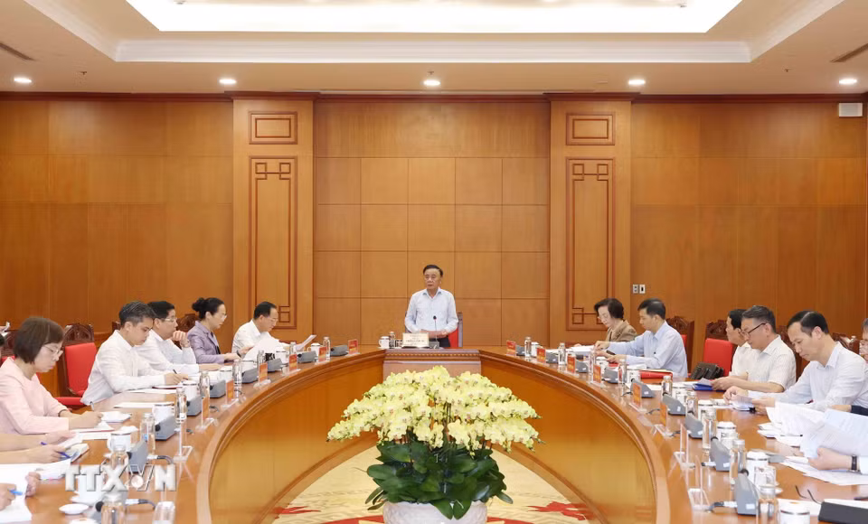 Phiên họp lần thứ nhất Ban Chỉ đạo Trung ương kỷ niệm các ngày lễ lớn và sự kiện lịch sử quan trọng của đất nước giai đoạn 2026-2030. (Ảnh: Phương Hoa/TTXVN)
