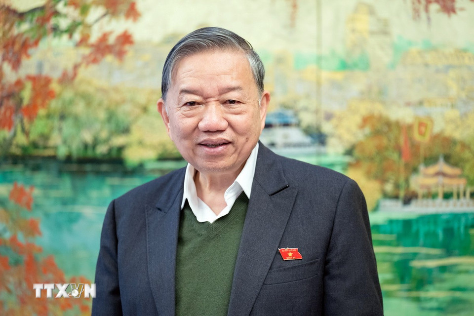 Tổng Bí thư Tô Lâm phát biểu. (Ảnh: TTXVN phát)