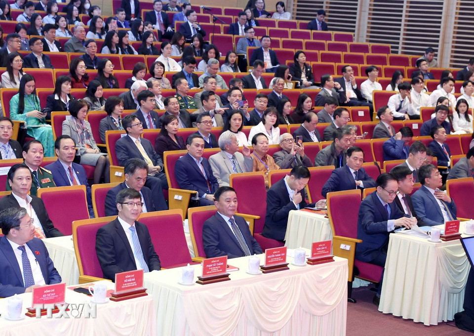 Đại biểu tham dự hội nghị. (Ảnh: Phương Hoa/TTXVN)