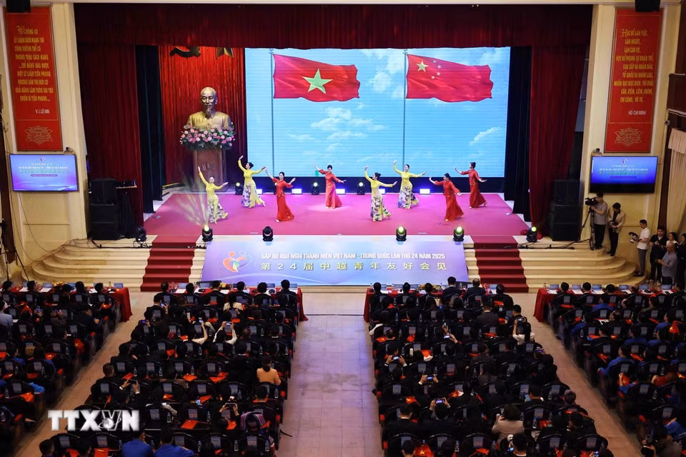 Quang cảnh buổi lễ. (Ảnh: Minh Đức/TTXVN)