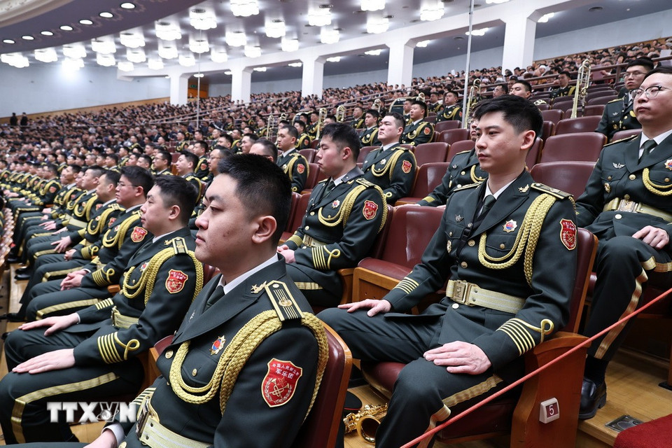 Các đại biểu tham dự Kỳ họp. (Ảnh: Công Tuyên/TTXVN)