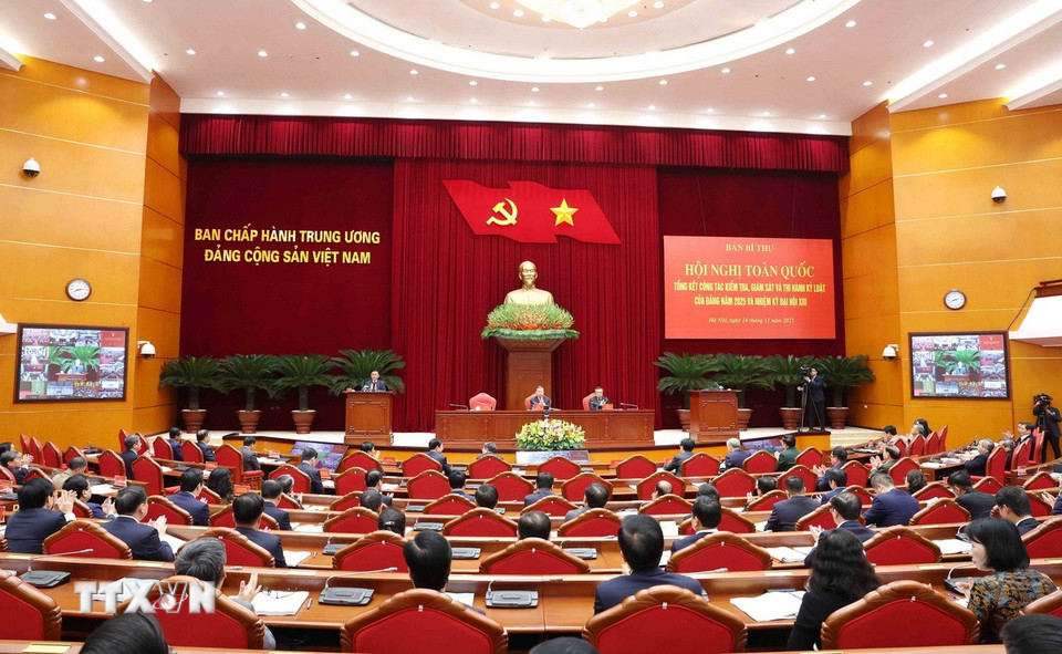 Quang cảnh hội nghị. (Ảnh: Phương Hoa/TTXVN)