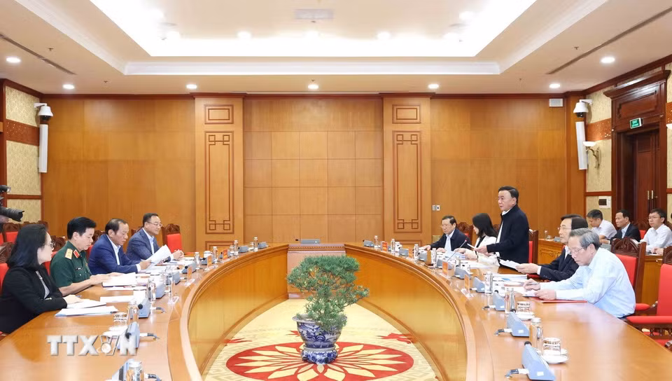 Quang cảnh phiên họp. (Ảnh: Phương Hoa/TTXVN)