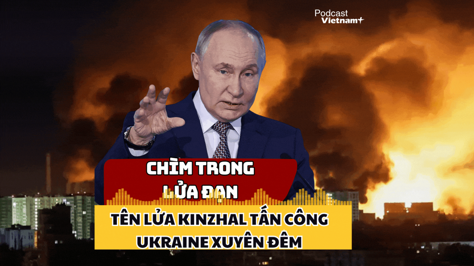 Tên lửa Kinzhal thị uy sức mạnh, tổ hợp công nghiệp quốc phòng Ukraine hứng hỏa lực suốt đêm