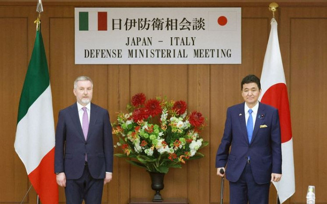 Italy và Nhật Bản nhất trí tăng cường quan hệ quốc phòng ảnh 1