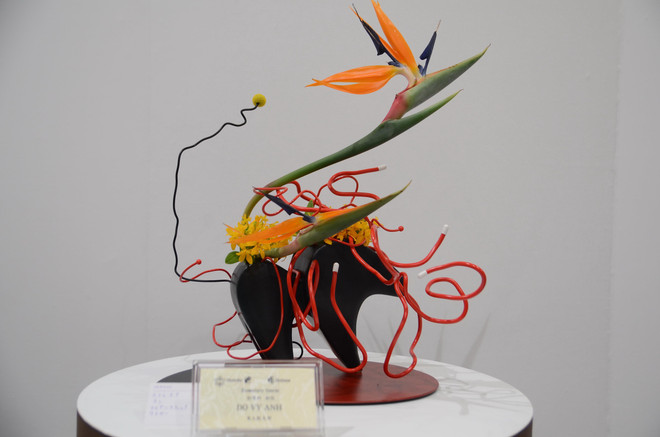 Việt Nam lần đầu tiên tham dự triển lãm cắm hoa Ikebana tại Nhật Bản ảnh 2