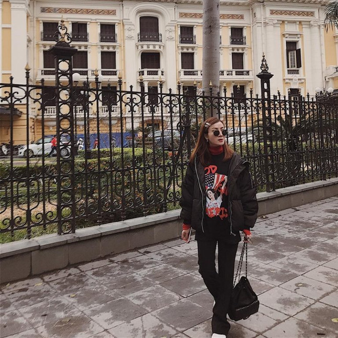 Tăng Thanh Hà “đọ sắc” Minh Triệu, Phạm Hương hóa tiểu thư điệu đà ảnh 18