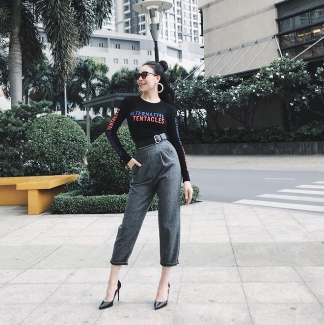 Tăng Thanh Hà “đọ sắc” Minh Triệu, Phạm Hương hóa tiểu thư điệu đà ảnh 15