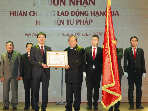 Học viện Tư pháp cần đổi mới đào tạo theo hướng ứng dụng nghề nghiệp ảnh 1